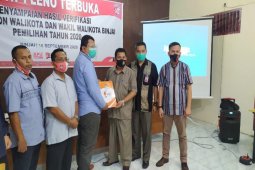 KPU : Bapaslon Lisa-Sapta belum penuhi syarat calon Wali Kota-Wakil Wali Kota Binjai