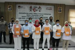 Tiga bakal paslon Pilkada Karawang 2020 telah memenuhi syarat