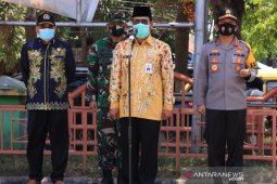 Forkopimda Kalsel gelar apel bersama penegakan operasi yustisi COVID-19
