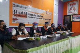 KPU Lamongan verifikasi berkas bacawabup perseorangan pengganti Muhammad Su'udin