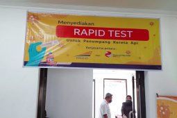 3.845 penumpang kereta manfaatkan layanan tes cepat di Stasiun Madiun