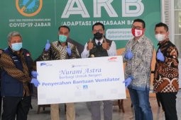 Astra Financial serahkan tiga ventilator untuk masyarakat Jabar