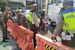 Penutupan lima ruas jalan di Kota Bandung juga berlaku pada sore hari