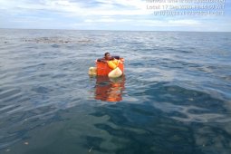 Basarnas Ternate temukan nelayan hilang di laut Halmahera