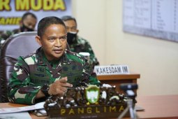 Pangdam IM laporkan penanganan COVID-19 kepada Menteri Luhut