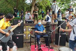 Wagub kunjungi lapak penggalangan dana KOMBES