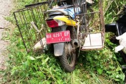 Viral di medsos motor plat merah dibawa berburu babi, ini kata Pemkab