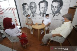 Haris Makkie-Ilham Noor Kunjungi Kantor LKBN Antara Biro Kalsel