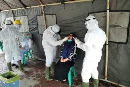 80 orang ikuti swab massal hari pertama, Bupati Labura berterima kasih kepada Gubsu