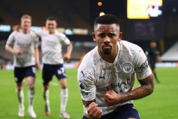 Manchester City awali musim  dengan tekuk Wolves 3-1