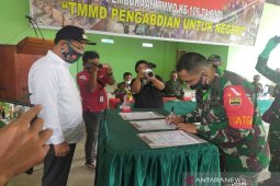 TMMD ke-109 Kodim 0210/TU bangun jalan antar desa di Humbahas