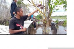 BFS Bangka pasang barcode di 227 tanaman anggrek