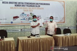 Pilkada Surabaya diikuti dua pasangan calon