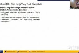 Tersisa Klaster Ketenagakerjaan, pembahasan RUU Cipta Kerja sudah 95%