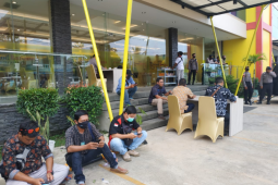 KPU Kapuas Hulu tetapkan nomor urut paslon wartawan dilarang masuk