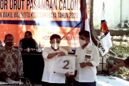 Makna nomor urut 2 bagi Cawali Surabaya Machfud Arifin adalah kemenangan