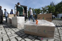 Pemprov Aceh dapat 1.000 alat kebersihan dan disinfeksi dari Unicef