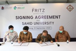 Hong Kong Kingland Tangsel gandeng Yayasan Sahid