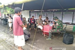 Kodim 0210 siagakan pos kesehatan layani personel TMMD hingga masyarakat umum