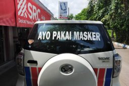 Polres Batola sosialisasi "Ayo Pakai Masker"