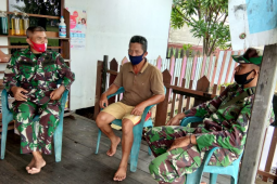 TMMD Kodim 1015/Spt dapat tanggapan positif dari tokoh pemuda setempat