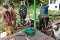 Pelaksanaan program TMMD  bantu percepatan pembangunan desa