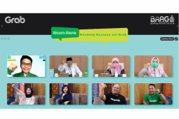 Rayakan Hari Jadi ke-210 Kota Bandung, Grab ajak UMKM lokal berdigitalisasi lewat "BRAGA"