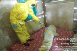 Mayat misterius di Doloksanggul Humbahas, kepala luka hingga sekujur tubuh dibungkus kain