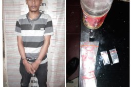 Polsek Tanjung Pura Langkat tangkap pemilik sabu-sabu