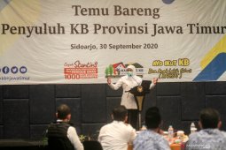 Temu bareng penyuluh KB Jawa Timur