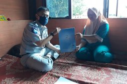 Jasa Raharja langsung serahkan santunan korban kecelakaan di Bungo