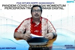 Kemkominfo: Pandemi COVID-19 jadi momentum percepatan transformasi digital