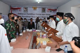Dua paslon peserta Pilkada Trenggalek deklarasi damai
