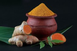 Manfaat daun neem dan kunyit untuk  basmi jerawat