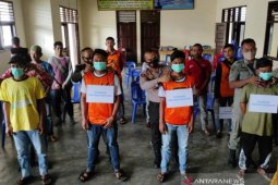 Lagi, Warga tak pakai masker di Aceh Barat ramai-ramai kena sanksi menyanyi