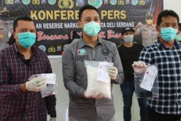 Polresta Deli Serdang tangkap kurir bawa sabu-sabu 1,5 kg