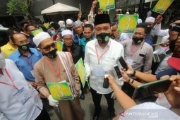 Kampanye paslon bupati - wabup banjar kalsel "RF" kedepankan protokol kesehatan