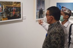 Sekda Denpasar apresiasi Pameran Foto "Grubug Ageng" dalam "Denpasar Festival 2020" (video)