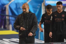 Guardiola ingatkan terlalu dini  coret City dari perburuan gelar