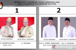 Tim relawan Cagub dan Cawagub siap "Birinmu" siap menangkan jagoannya.