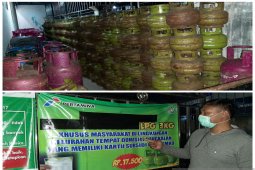 Pangkalan IG jual gas elpiji 3 kg ke pengecer hingga Rp23.000