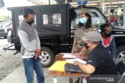 Puluhan pelanggar terjaring operasi disiplin protokol kesehatan di Denpasar