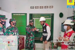 HUT TNI ke-75, PLN- Koramil-03 Sipirok jalin sinergitas
