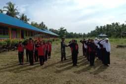 Anggota TMMD Kodim 1015/Spt terus lakukan Komunikasi Sosial ke warga
