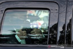 Trump tinggalkan RS menuju Gedung Putih