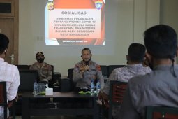 Polda Aceh ajak pengelola pasar awasi penerapan protokol kesehatan