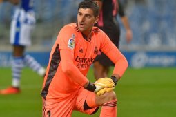 Kiper Courtois tinggalkan skuad timnas Belgia karena cedera