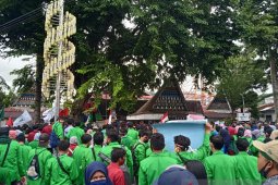 Omnibus Law dapat penolakan dari elemen mahasiswa Kota Padangsidimpuan