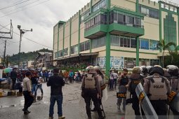 Suasana Kota Padangsidimpuan mencekam,  mahasiswa dipukul mundur