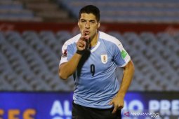 Uruguay awali penampilan di kualifikasi Piala  Dunia dengan kemenangan